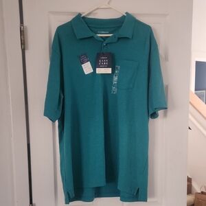 Men's Teal Polo Shirt